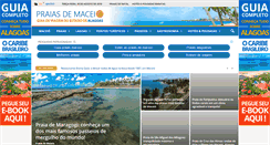 Desktop Screenshot of praiasdemaceio.com